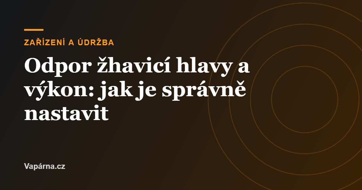 Liquidy a nikotin