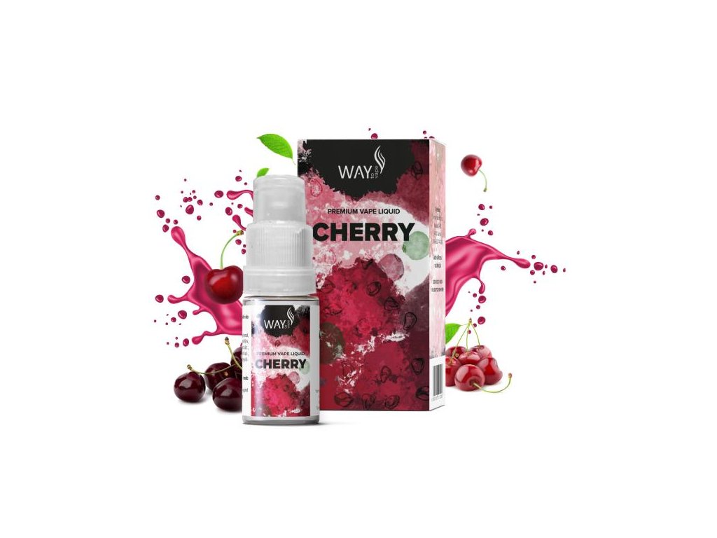 E-liquid Way To Vape Cherry 10ml Obsah nikotinu: 0mg