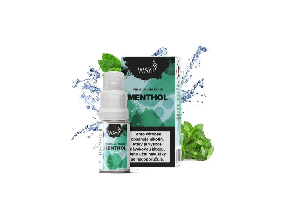 E-liquid Way To Vape Menthol 10ml Obsah nikotinu: 0mg