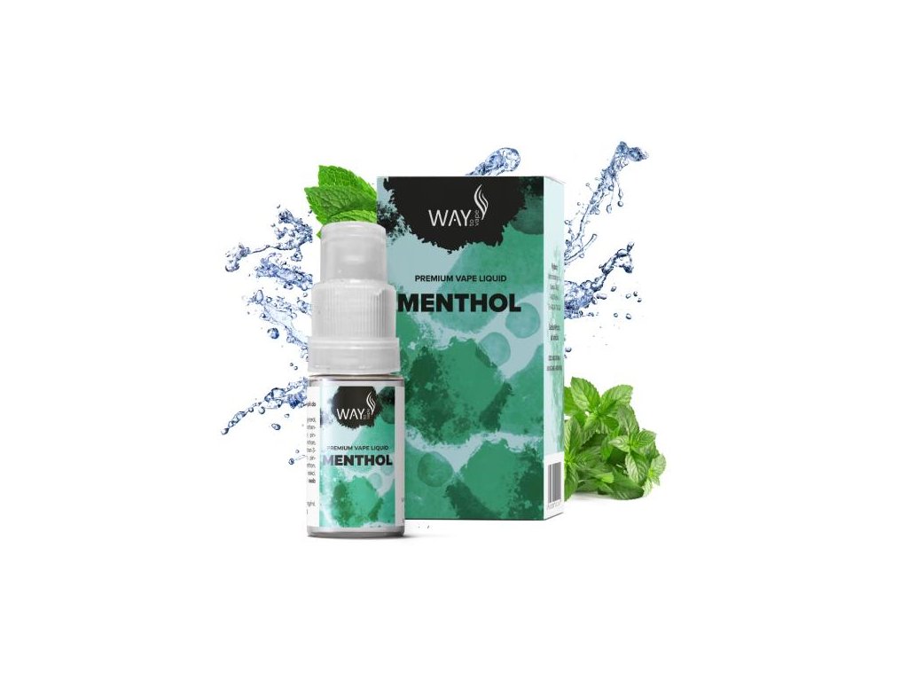 E-liquid Way To Vape Menthol 10ml Obsah nikotinu: 0mg
