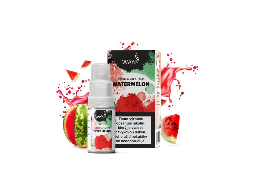 E-liquid Way To Vape Watermelon 10ml Obsah nikotinu: 0mg