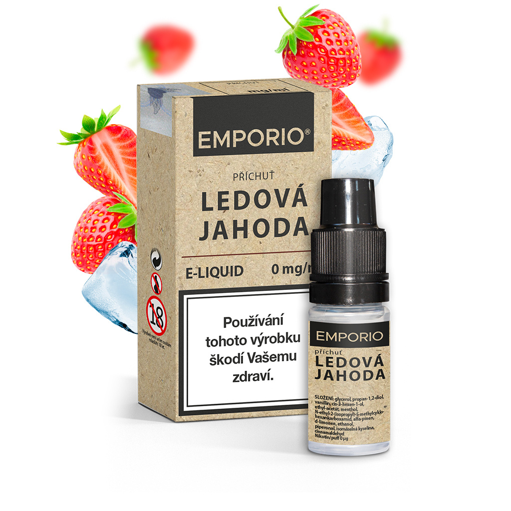 Emporio Ledová jahoda 10ml – 12 mg/ml
