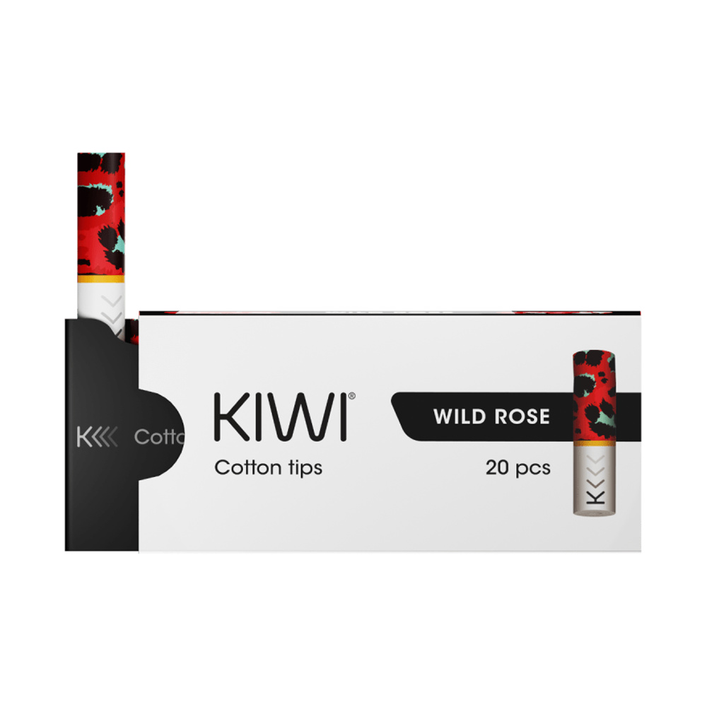 Náhradní filtrové náustky KIWI 20ks (Wild Rose)