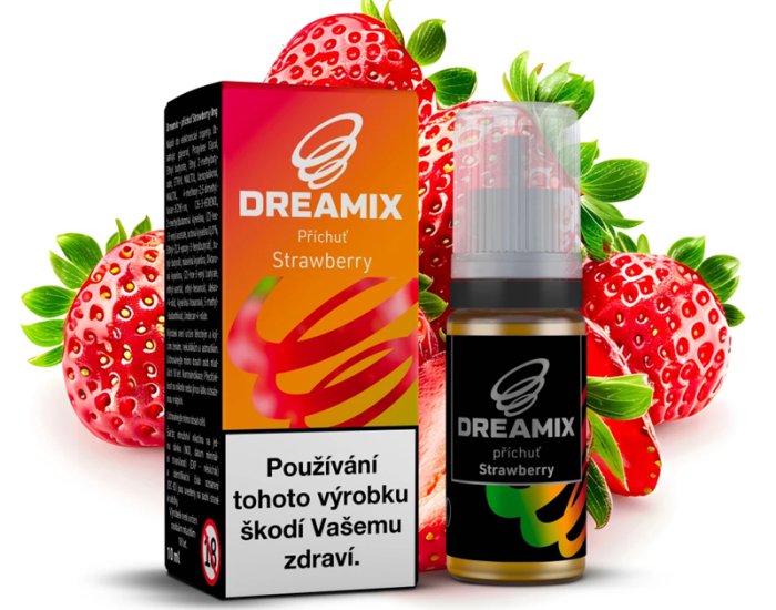 Liquid Dreamix - Jahoda (Strawberry) 10 ml - 0 mg
