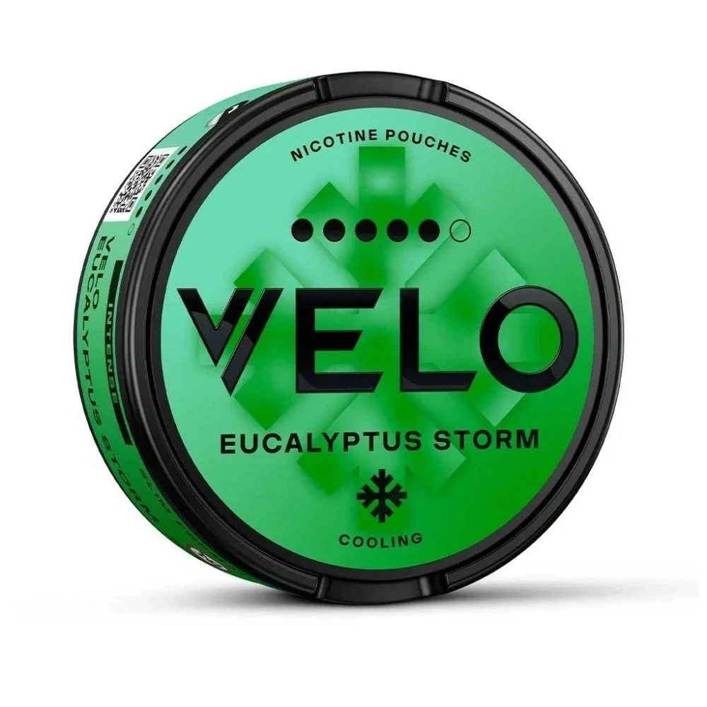 VELO Eucalyptus Storm 10,9 mg – nikotinové sáčky