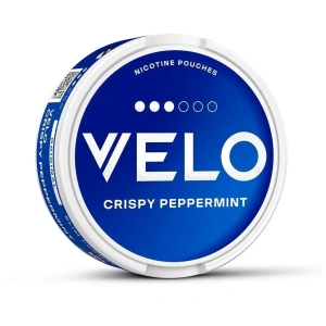 VELO Crispy Peppermint 10 mg – nikotinové sáčky