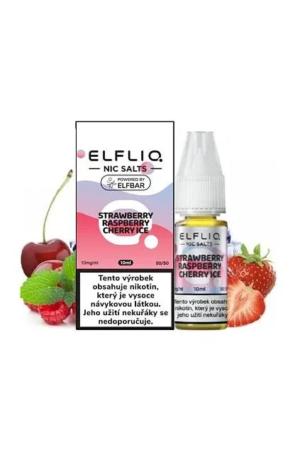 E-liquid ELFLIQ - Strawberry Raspberry Cherry Ice 10ml/20mg