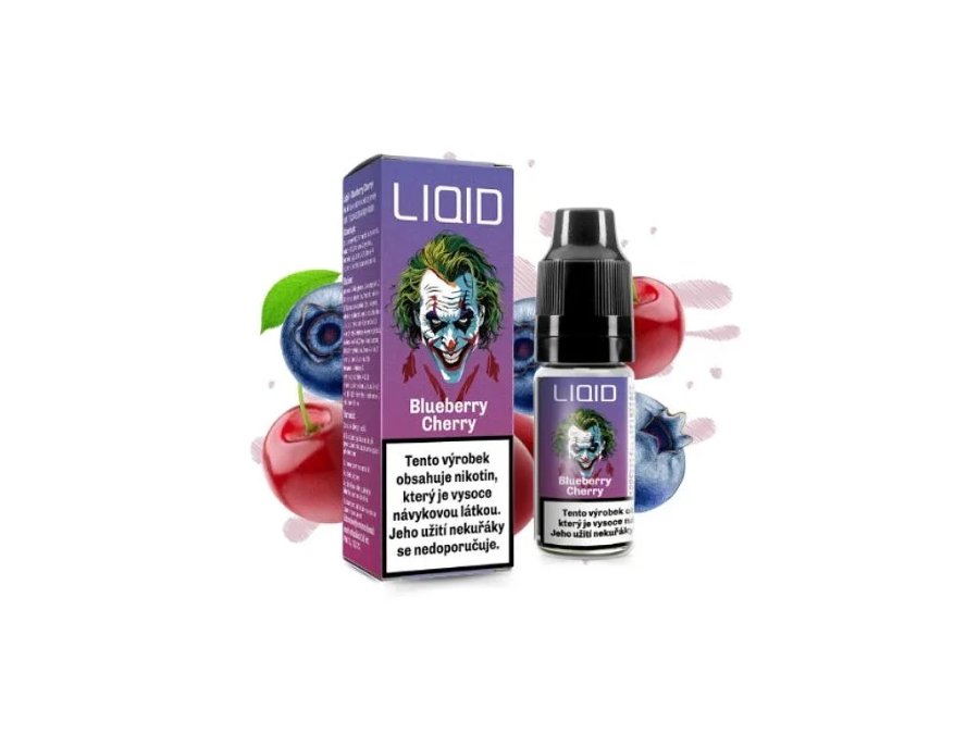 E-Liquid LIO LIQID - Blueberry Cherry 0% 10ml