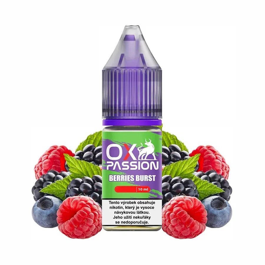 E-liquid OXVA OX PASSION - Berries Burst 10ml/20mg