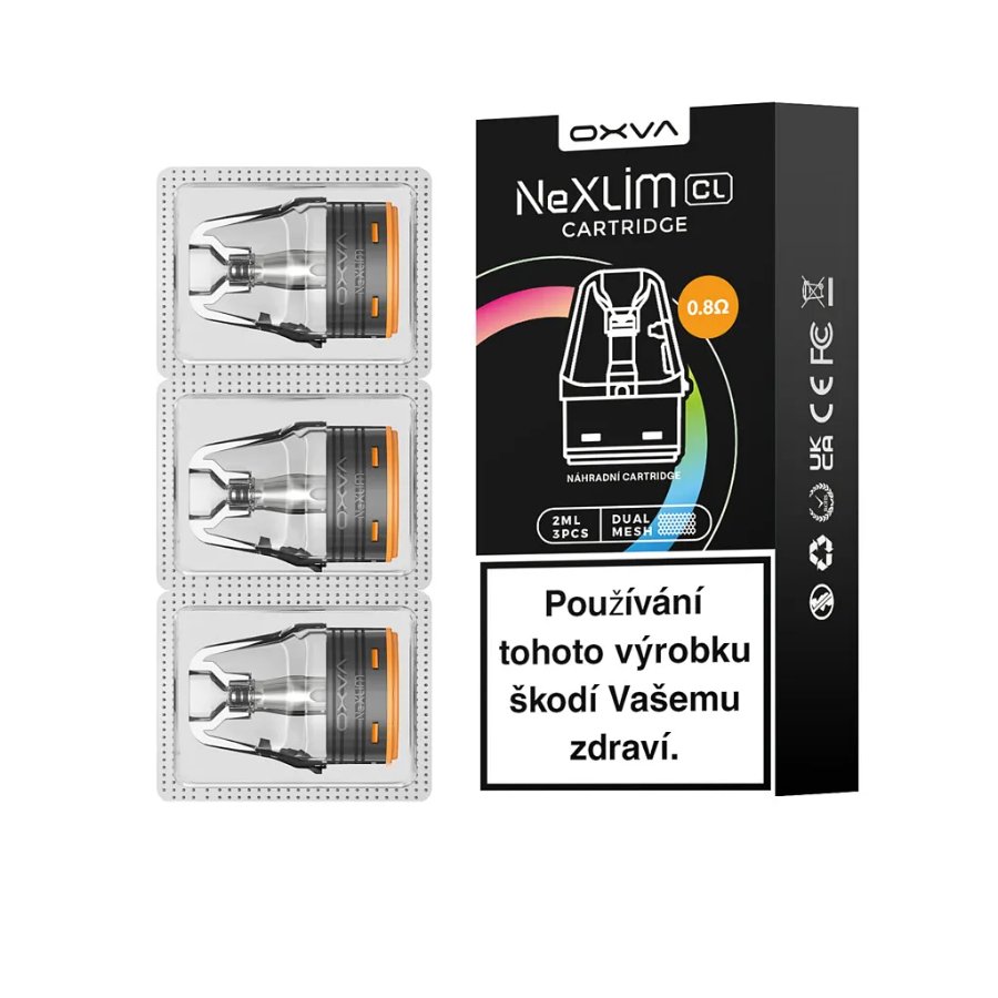 Cartridge Oxva NEXLIM CL 0,8ohm 2ml (3pack)