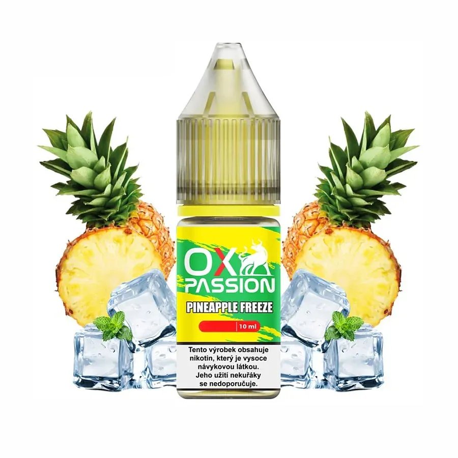 E-liquid OXVA OX PASSION - Pineapple Freeze 10ml/20mg
