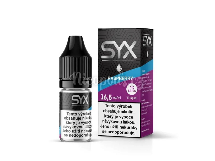 E-liquid SYX NS - 16,5mg/10ml - Raspberry
