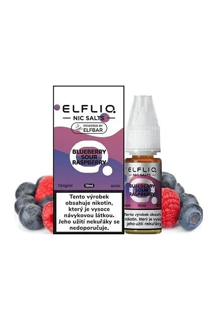 E-liquid ELFLIQ - Blueberry Sour Raspberry 10ml/20mg