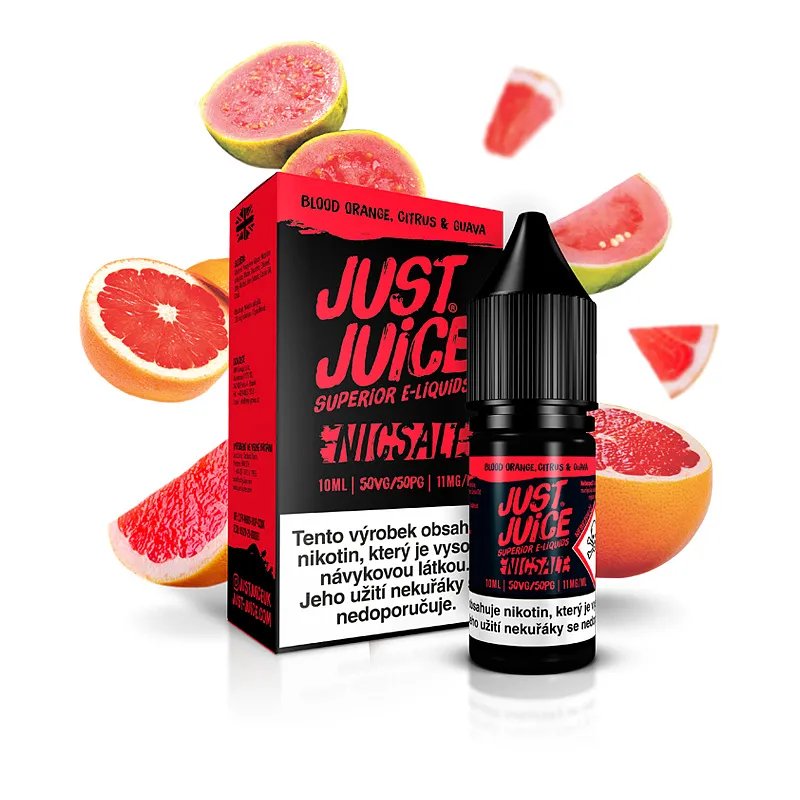 Just Juice Salt - Blood Orange, Citrus & Guava 10ml