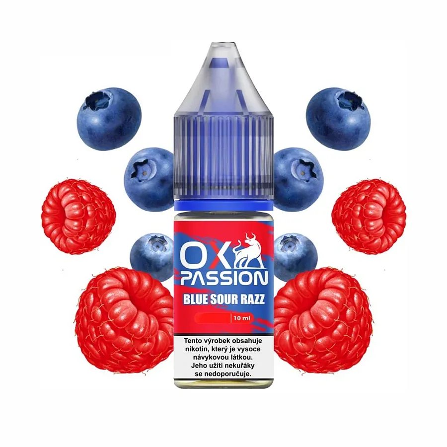 E-liquid OXVA OX PASSION - Blue Sour Razz 10ml/20mg