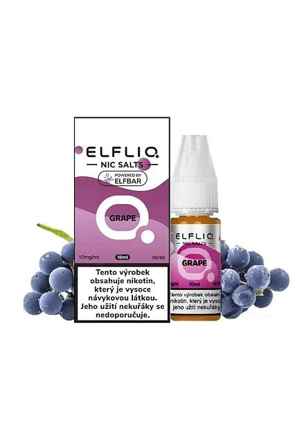 E-liquid ELFLIQ - Grape 10ml/20mg