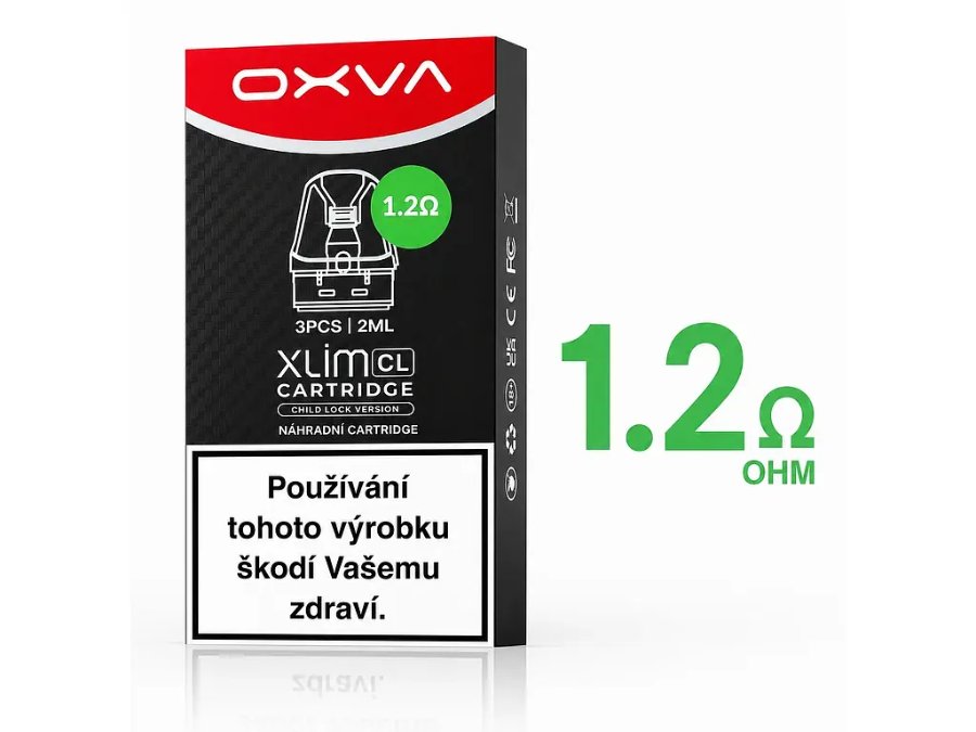 Cartridge Oxva XLIM Top Fill CL/V3 1,2ohm 2ml (3pack)