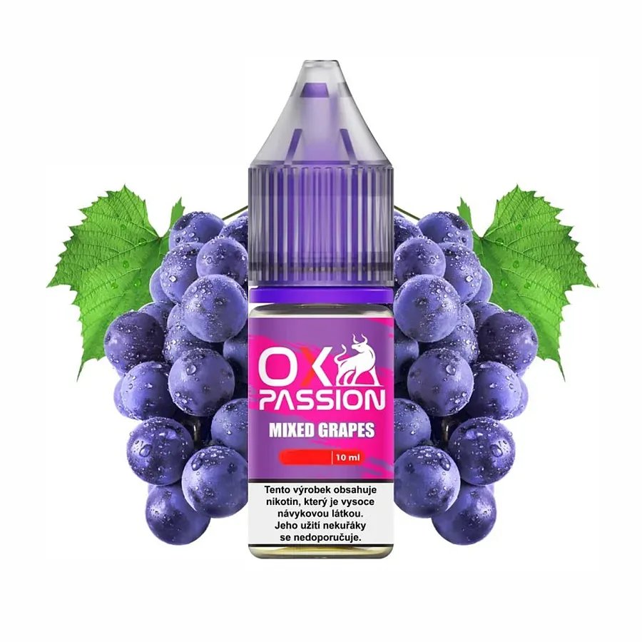 E-liquid OXVA OX PASSION - Mixed Grapes 10ml/20mg