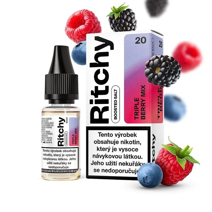 E-liquid Ritchy - Triple Berry Mix 10ml/20mg