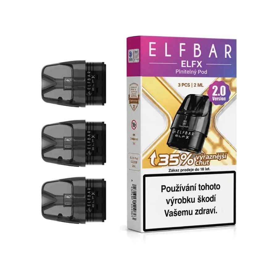 Elf Bar ELFX cartridge V2 2ml 0,8 ohm