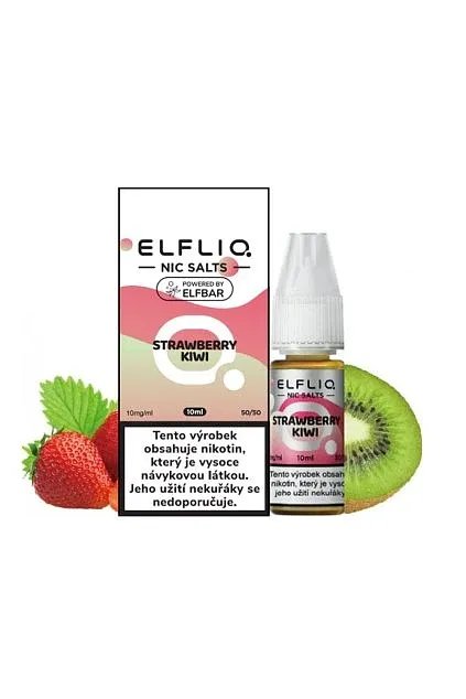 E-liquid ELFLIQ - Strawberry Kiwi 10ml/20mg