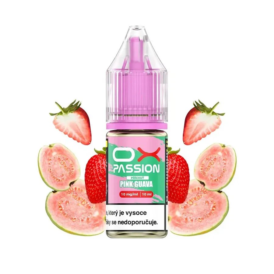 E-liquid OXVA OX PASSION - Pink Guava 10ml/20mg
