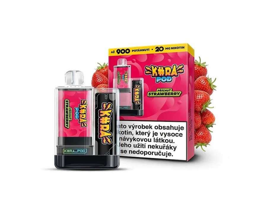 K#RA POD Kit - Strawberry 20mg