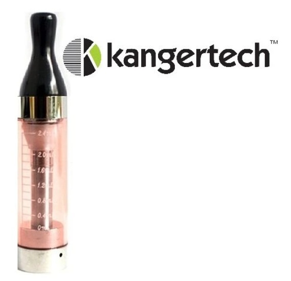 Kangertech CC/T2 clearomizér 2ml 1,8ohm červený