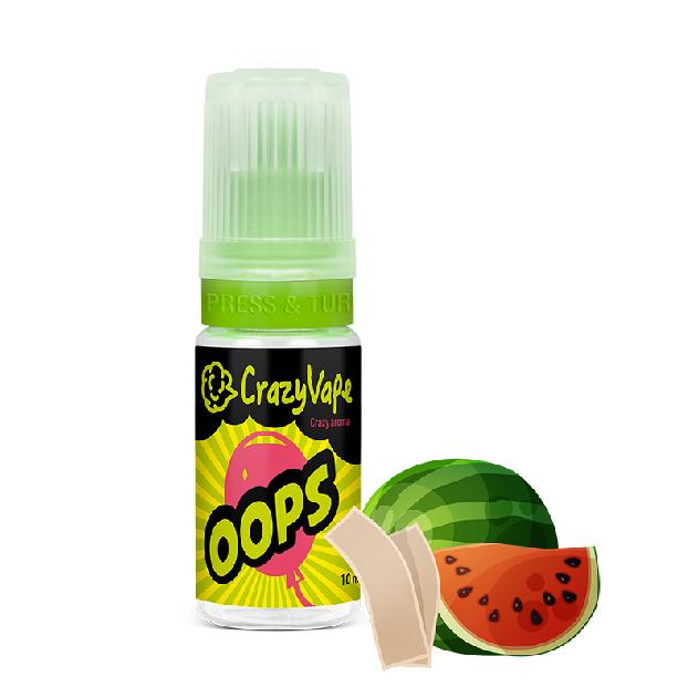CrazyVape příchuť OOPS (Melounová bubble) 10ml