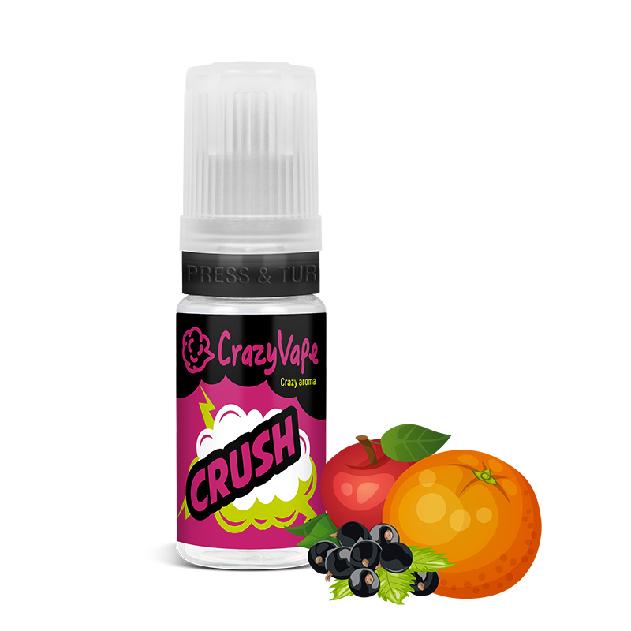 CrazyVape příchuť CRUSH (Černý rybíz, jablko a pomeranč) 10ml