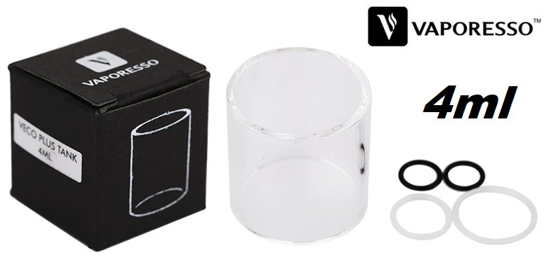 Náhradní pyrex sklíčko Vaporesso VECO Plus 4ml