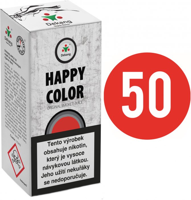 E-liquid Dekang Fifty 10ml Happy color – 0mg