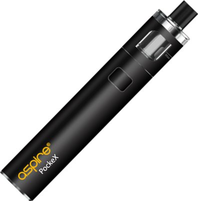 aSpire PockeX AIO elektronická cigareta 1500mAh černá