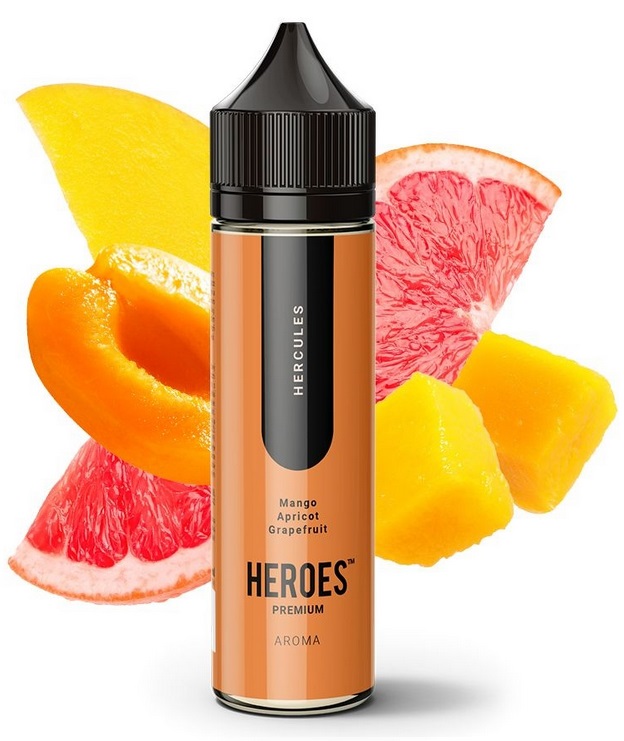 Příchuť ProVape Heroes Shake and Vape Jean Claude Van Vape - Hercules (Mango, meruňka, grep) 10ml