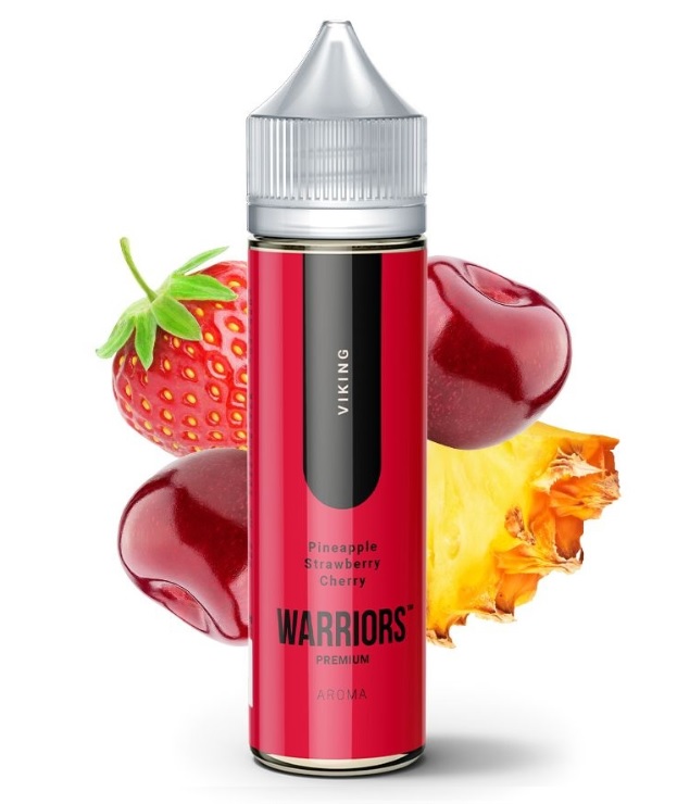 Příchuť ProVape Warriors Shake and Vape Kim Kabum - Viking (Ananas, jahoda, třešeň) 10ml