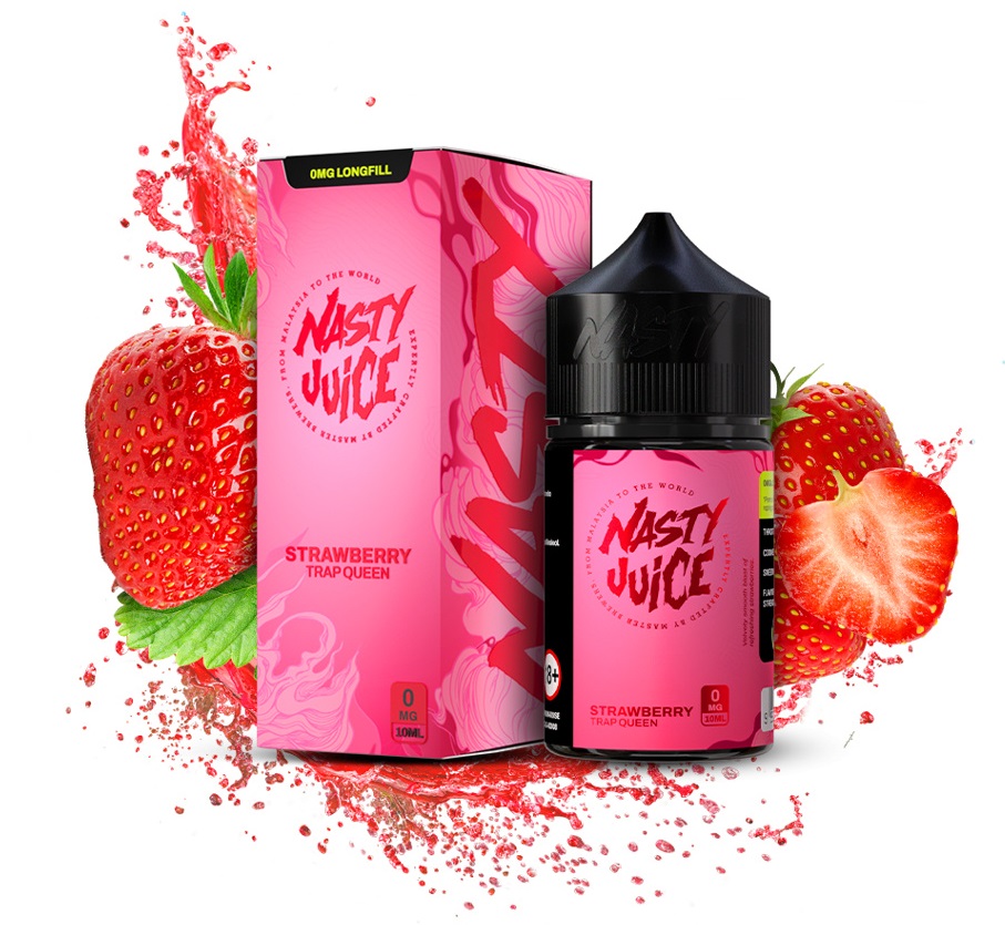 Příchuť Nasty Juice - Yummy S&V Trap Queen (Čerstvé jahody) 10ml