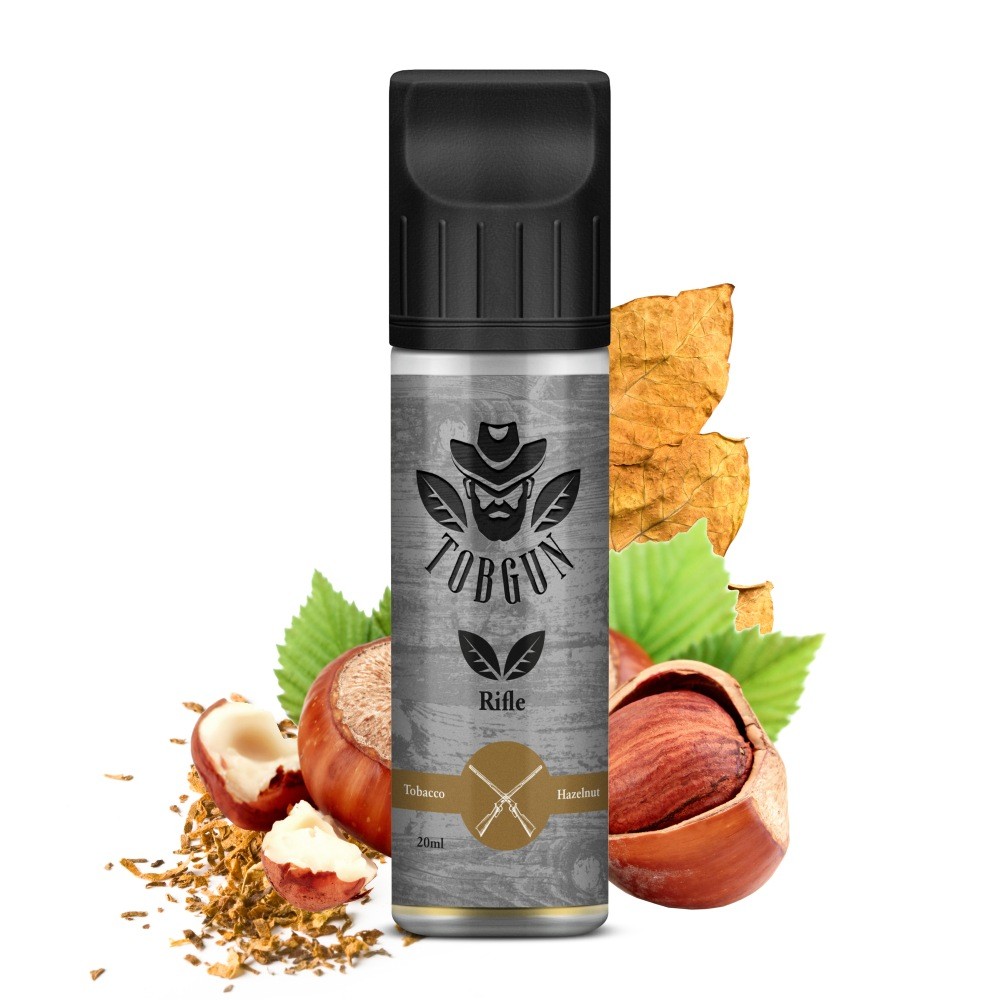 Příchuť TobGun Shake and Vape - Rifle (Tabák a lískový oříšek) 10ml