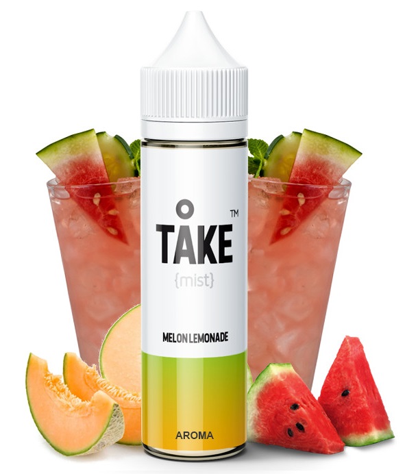 Příchuť ProVape Take Mist Shake and Vape - Melon Lemonade (Mix vodního a cukrového melounu s citrusy) 10ml