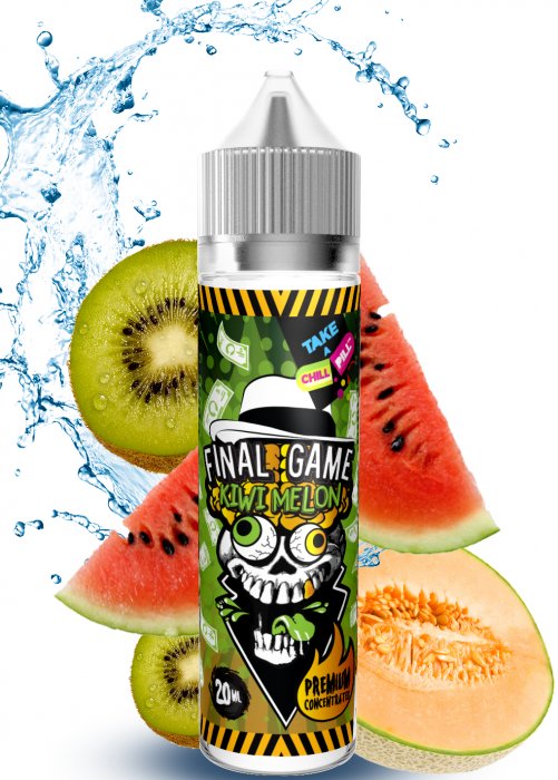 Příchuť Chill Pill Shake and Vape - Final Game (Cukrový meloun se zralým kiwi) 12ml