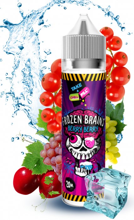 Příchuť Chill Pill Shake and Vape - Frozen Brains (Dokonalá směs bobulovitých plodů) 12ml