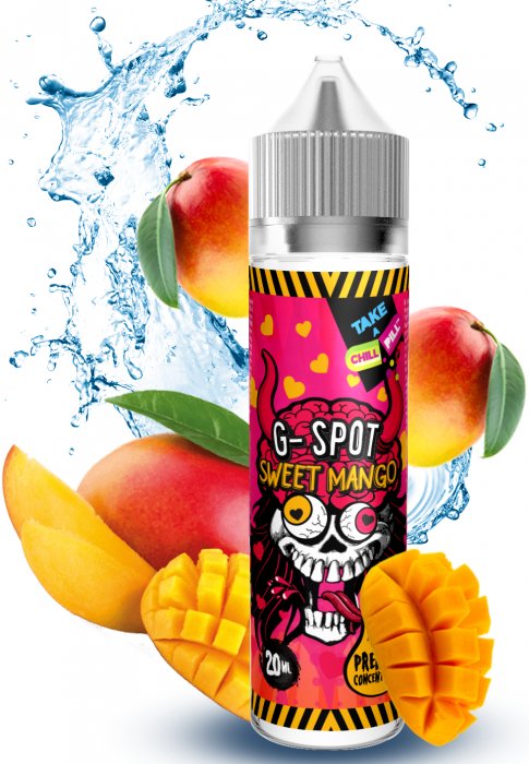 Příchuť Chill Pill Shake and Vape - G-Spot (Čerstvé a zralé mango) 12ml