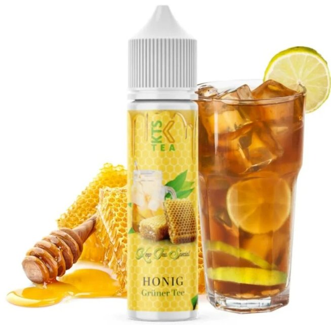Příchuť KTS Tea Shake and Vape - Honig (Ledový čaj s jemným a sladkým medem) 10ml