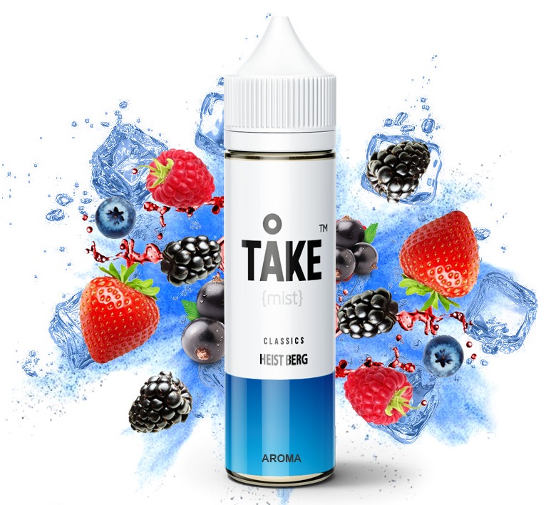 Příchuť ProVape Take Mist Shake and Vape - Heist Berg (Osvěžující ovocná směs) 10ml