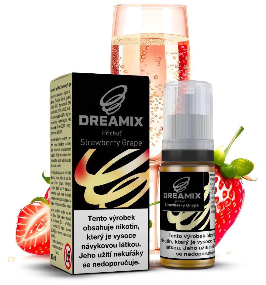 E-liquid Dreamix - Strawberry Grape 10ml – 3mg