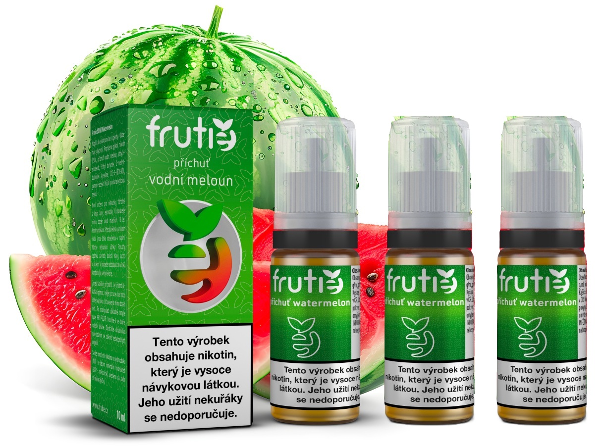 E-liquid Frutie 50/50 - Vodní meloun (Watermelon) 3x10ml – 6mg