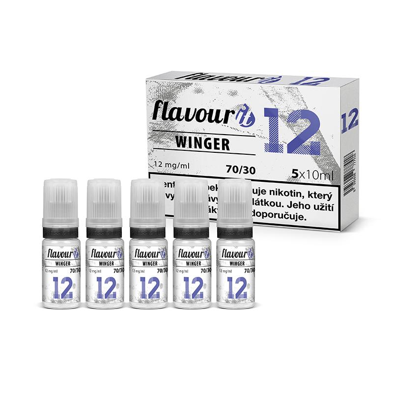 Nikotinová báze Flavourit 5x10ml (PG30/VG70) 12mg