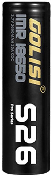Golisi S26 baterie typ 18650 2600mAh 35A (IMR)