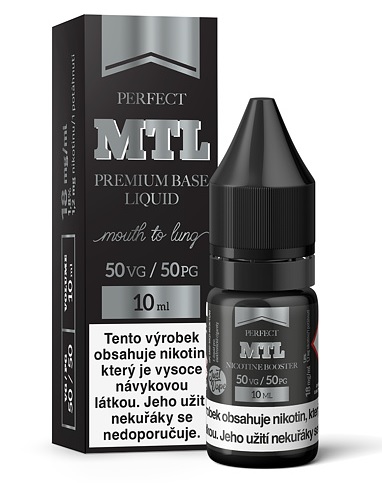 Booster báze JustVape MTL (PG50/VG50) 10ml / 18mg