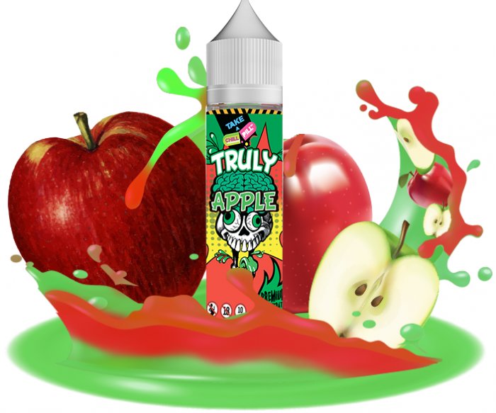 Příchuť Chill Pill Shake and Vape - Truly Apple (Šťavnatá jablka) 12ml
