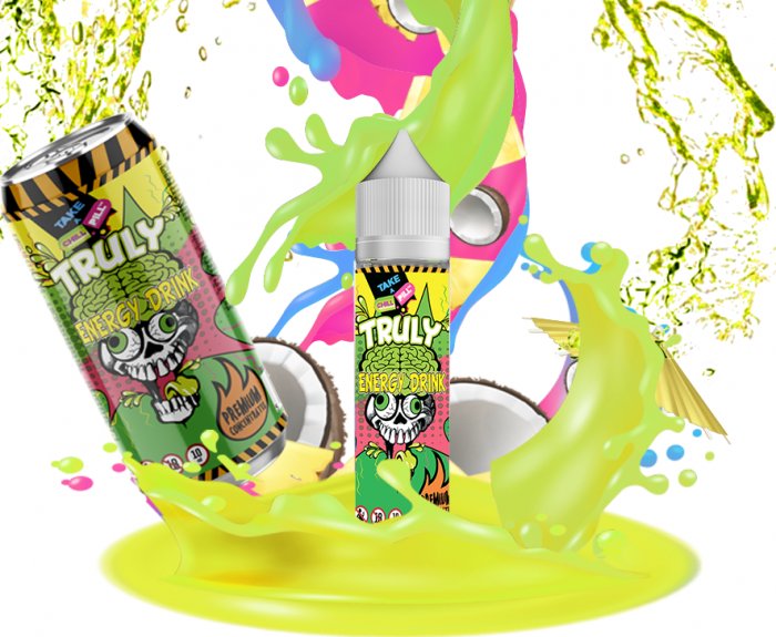 Příchuť Chill Pill Shake and Vape - Truly Energy Drink 12ml